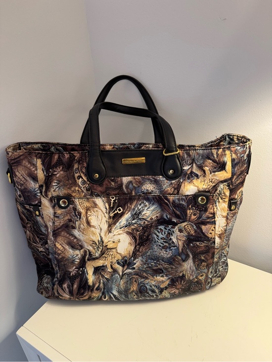 Adrienne Vittadini Handbags - Adrienne Vittadini Peacock Computer Bag Laptop Sleeve Tote